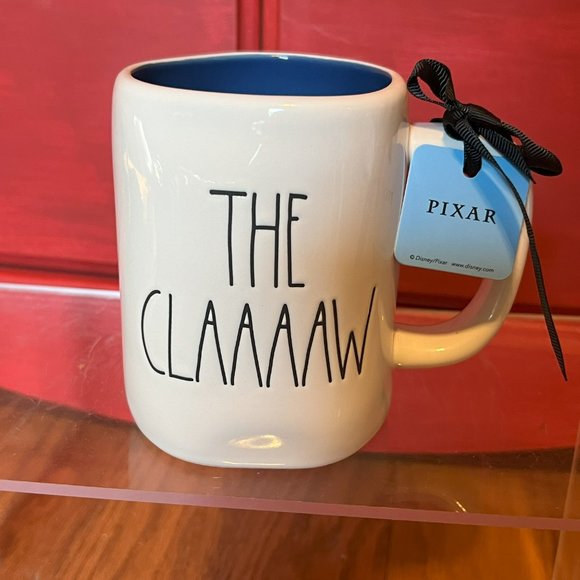 NEW Disney Rae Dunn THE CLAAAAW.. LGM Little Green Man Toy Story coffee mug NWT - Picture 3 of 9